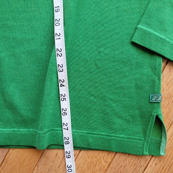 Tommy Bahama Sweater Silk Nylon Blend Green Pullover Long Sleeve L - Picture 10 of 11